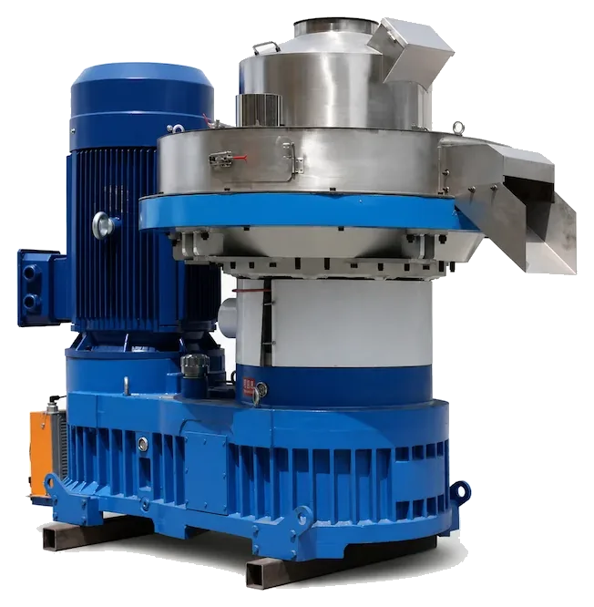 Peletizadora vertical ring die TCZL560 para biomassa