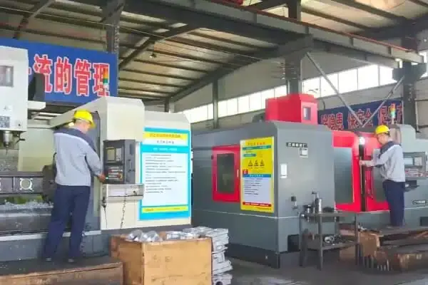 Processo de fabricação CNC